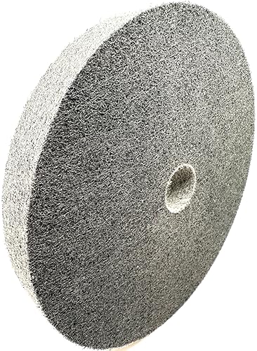 Nylon Fiber Deburring Wheel 8" x 1" x 1-1/4" 7P Hardness 180Grit - style: 8" x 1" x 1-1/4" 7P Hardness 180 Grit