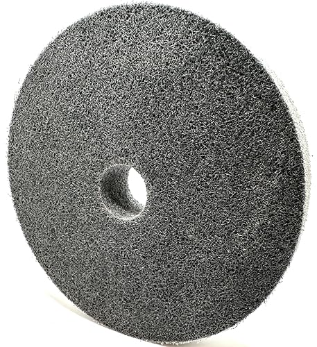 Nylon Fiber Deburring Wheel 6" x 1" x 1" 9P Hardness 180Grit - style: 6" x 1" x 1" 9P Hardness 180 Grit