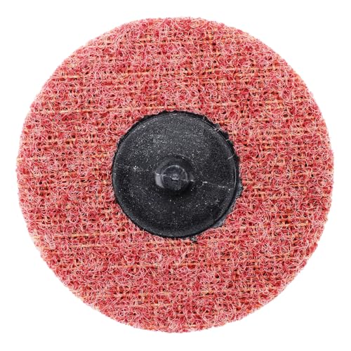 BHA Surface Conditioning Quick Change Discs, 3" Red (Medium) Prep Pad - 25 Pack - color: Red