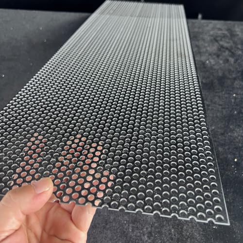 19Ga 1/5" Holes 31" By 10" Perforated Metal Sheets Stainless Steel - size: 31"x10"