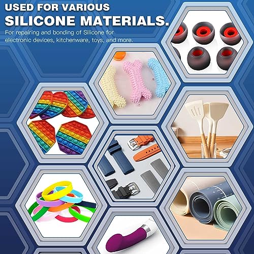30g Silicone Glue - Strong Adhesive for Repairs and Sealing - size: Silicone Glue