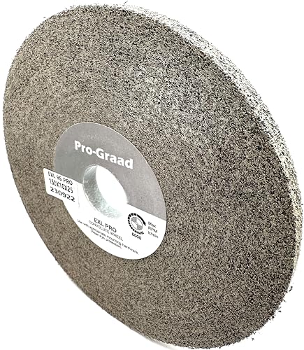 EXL PRO Deburring Wheel 6" x 3/8" x 1", 9S Fine, 94932 - style: 6" x 3/8" x 1"