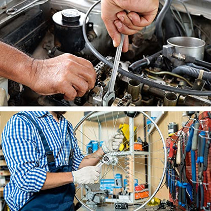 SORAKO Ratcheting Combination Wrench Cr-V Steel (12-Pcs) - style: Portable
