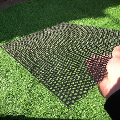 19 Gauge 16"x12" Perforated Metal Sheets Expanded Metal Mesh Opening 35% Hole 5mm 0.2"(About 1/5") Perforated Stainless Steel Sheet 304 Stainless Steel Mesh Screen Panel Decorati Plate - size: 16" X 12"