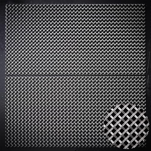 2 Pcs 304 Stainless Steel Expanded Metal Mesh Sheet 12x24 Cabinet