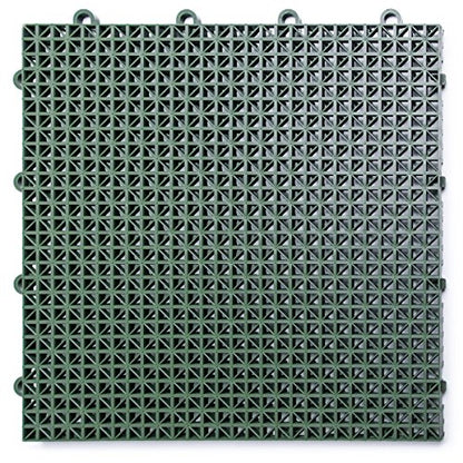 SnapLock DuraGrid 12"x12" Interlocking Deck Tiles, 24 Pack, Green - color: Green, size: 24 Pack