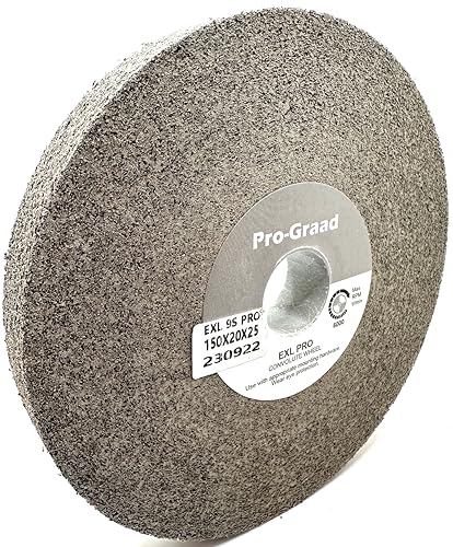 EXL PRO Deburring Wheel 6" x 3/4" x 1", 9S Fine, 94897 - style: 6" x 3/4" x 1"