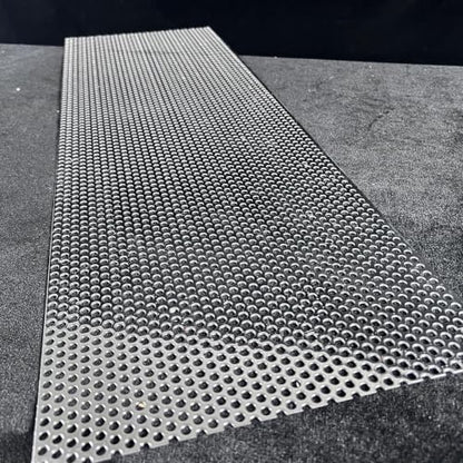 19Ga 1/5" Holes 31" By 10" Perforated Metal Sheets Stainless Steel - size: 31"x10"