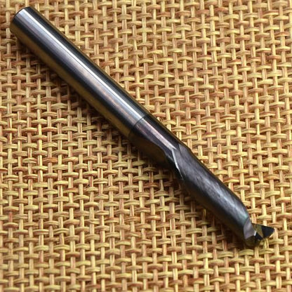 4Pcs 4mm Single Solid Carbide Spiral End Mill Upcut Engraving Cutters O-Flute Precision Desktop CNC Router Bits 3D Carving Milling Router Bit for PCB Aluminum Copper Brass Bronze Plates - size: 4mm Cutter Dia-15mm Lg.of Cut-4mm SHK, style: Aluminum Engrav