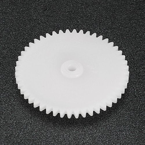 uxcell 20pcs Plastic Gears 48 Teeth Model 482A Reduction Gear Plastic Worm Gears for RC Car Robot Motor