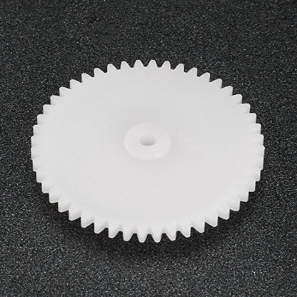 uxcell 20pcs Plastic Gears 48 Teeth Model 482A Reduction Gear Plastic Worm Gears for RC Car Robot Motor