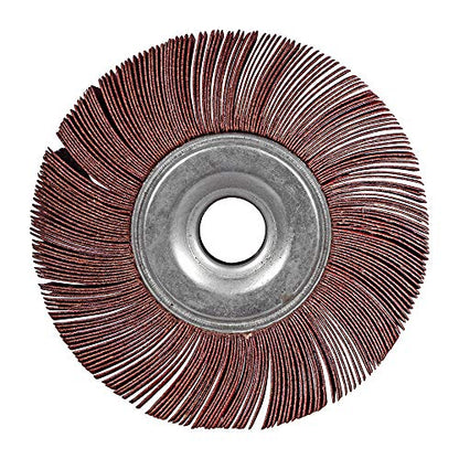 BHA Unmounted Flap Wheel for Bench Grinder, 6 x 2 x 1 Inch - 60 Grit - size: 60 Grit