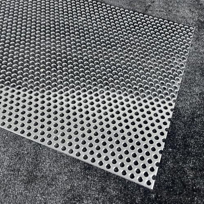 19Ga 1/5" Holes 31" By 10" Perforated Metal Sheets Stainless Steel - size: 31"x10"