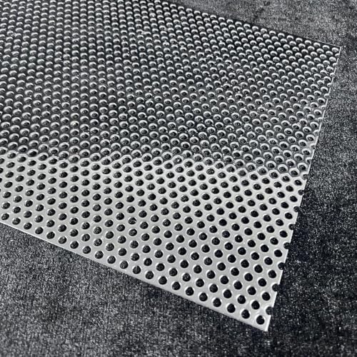 19Ga 1/5" Holes 31" By 10" Perforated Metal Sheets Stainless Steel - size: 31"x10"