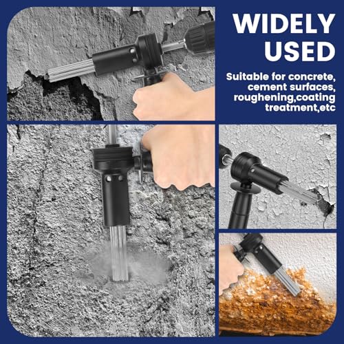Electric Needle Scaler SDS Plus Attachment with Handle Needle Scaler