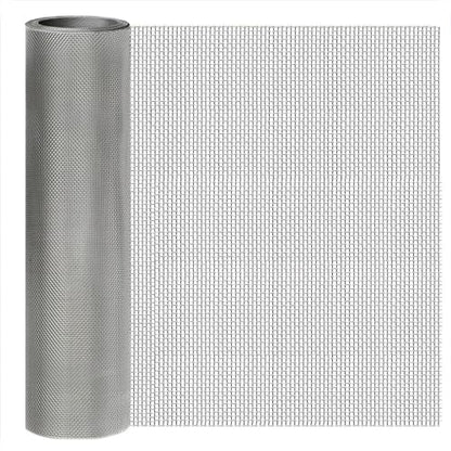 10 Mesh Stainless Steel Wire Mesh Screen 304, 15.7"x 147", 2mm Hole - size: 15.7"x147"(40x375cm), style: 10Mesh x 0.45mm