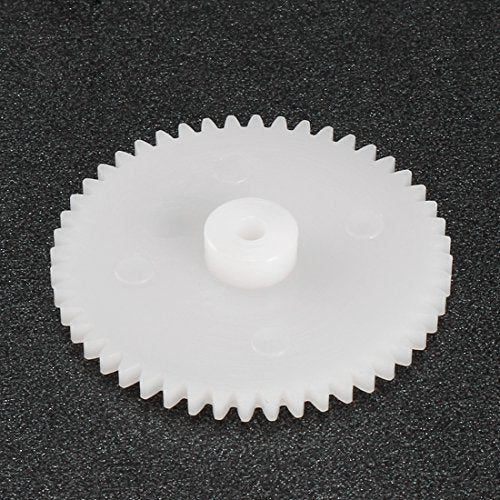 uxcell 20pcs Plastic Gears 48 Teeth Model 482A Reduction Gear Plastic Worm Gears for RC Car Robot Motor