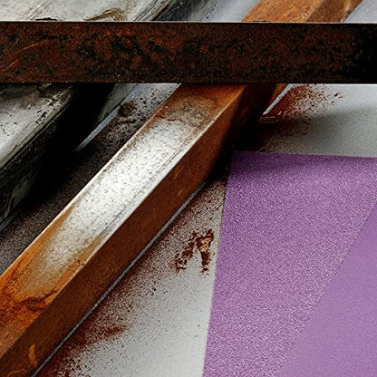 Sandpaper 80 Grit, Wet Dry Sanding Sheets 9 x 11 Inch, Advanced White Fused Alumina Abrasive Sander Paper for Wood Furniture Finishing, Metal Sanding, Automotive Polishing,12-Sheets - style: 80 Grit
