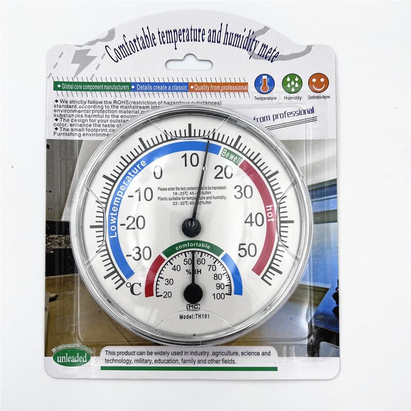 TH101 5" Indoor Outdoor Hygrometer/Thermometer