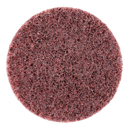 BHA Surface Conditioning Quick Change Discs, 3" Red (Medium) Prep Pad - 25 Pack - color: Red