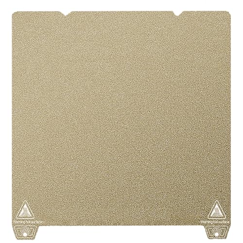 Double-Sided Textured PEI Sheet 235x235m,3D Printe Build Plate Spring Steel Print Bed (no Magnetic Base) for Creality K1/K1C/Ender 5 S1/Ender 3 S1 Pro/Ender 3 S1/Ender V3 KE/Ender3 V3 SE - color: Textured PEI (Double Sided)