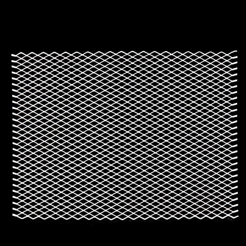 14 Gauge Stainless Expanded Metal 24"X16" Expanded & Perforated Sheets Metal Grate Screen/Fence Wire/Privacy Fence/Screen Door mesh - size: 24"x16", style: 14Gauge 0.4"x1" Holes