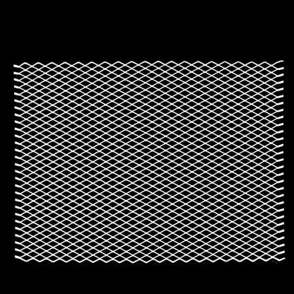 14 Gauge Stainless Expanded Metal 24"X16" Expanded & Perforated Sheets Metal Grate Screen/Fence Wire/Privacy Fence/Screen Door mesh - size: 24"x16", style: 14Gauge 0.4"x1" Holes