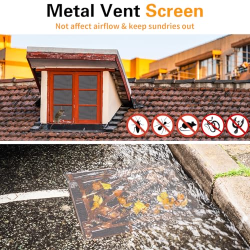 6 Pack 12×8 Inch Wire Mesh Screen, 20 Mesh Metal Stainless Steel Mesh