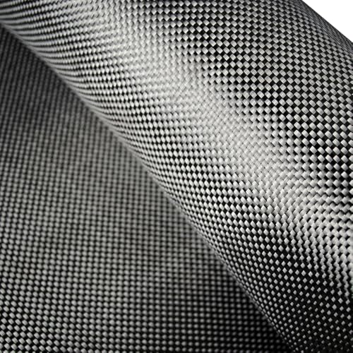 BONT Carbon Fiber Cloth Fabric Sheet, Plain Weave 3K/200g - 1m x 0.5m (3.28' x 1.64') - size: 1m x 0.5m
