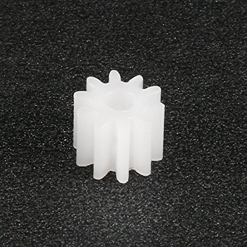 uxcell 10pcs Plastic Gears 9 Teeth Model 092A Reduction Gear Plastic Worm