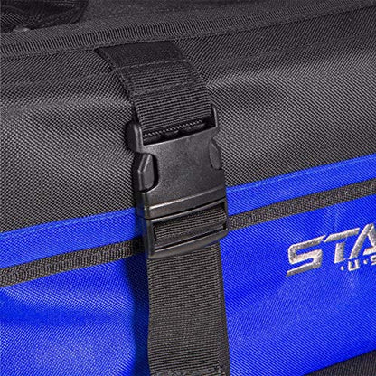 Stark USA 20-Inch Rolling Tool Bag with Wheels, Heavy Duty Tool Organizer Tote, Retractable Telescoping Handle, 22 Multi-Pocket Storage for Electricians, HVAC, Contractors, Mechanics & Construction