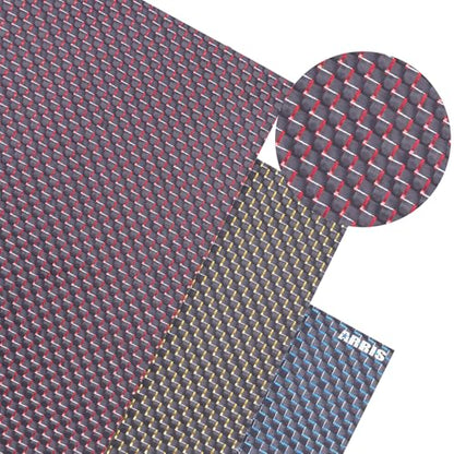 ARRIS Blue Metallic Carbon Fiber Sheet 100X250X3.0MM Plate - color: Blue Metallic, size: 100X250X3.0MM