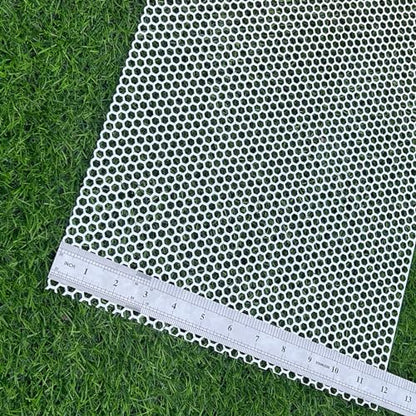 23.6"x11.8" Perforated Metal Sheets 19 Gauge Expanded Metal Mesh Opening Hexagonal Hole 1/4" (About 6mm) Perforated 304 Stainless Steel Sheet Mesh Screen Panel Decorative Panel Decorati Plate - size: 23.6"x11.8", style: Hexagonal Hole 6mm