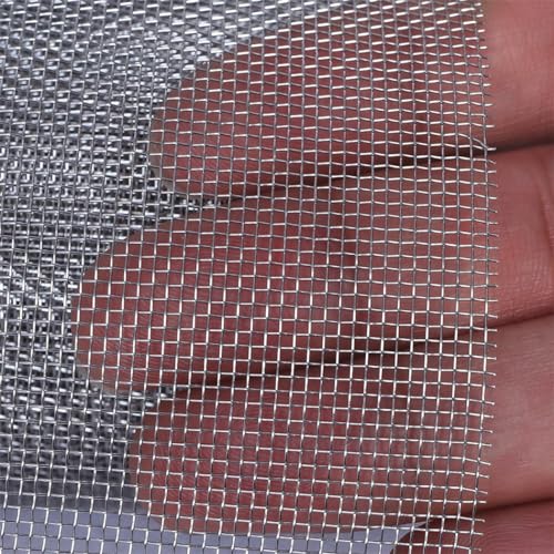Filter Screen Sheets Stainless Steel Air Vent Mesh Cover Wire Mesh Roll 30x120cm Woven Wire 30 Mesh Sheet for Vents Cover Air Brick Garden