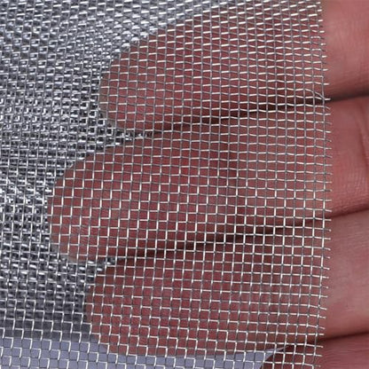 Filter Screen Sheets Stainless Steel Air Vent Mesh Cover Wire Mesh Roll 30x120cm Woven Wire 30 Mesh Sheet for Vents Cover Air Brick Garden