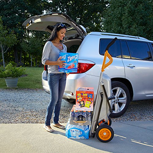 WORX Wheelbarrow Heavy Duty Dolly, 8-in-1 Aerocart Garden Cart, WG050 - size: Aerocart, style: Tools