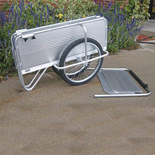 FarmTek Aluminum Fold-Up Utility Cart – 250 lb Capacity