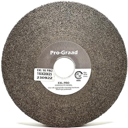 EXL PRO Deburring Wheel 6" x 3/4" x 1", 9S Fine, 94897 - style: 6" x 3/4" x 1"
