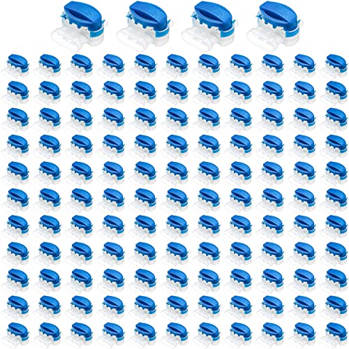 TOODOO 120 Pieces 3 Way Wire Connectors Locks Wire Connectors