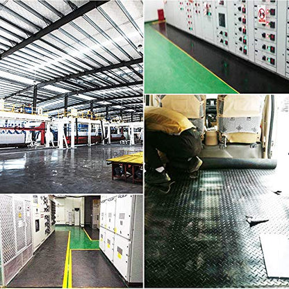 DGSL Neoprene Rubber Strip, 4" W x 1/8" T x 10' L Solid Rubber Roll - color: No Adhesive, size: 4" Wide x 1/8" Thick x 10' Long