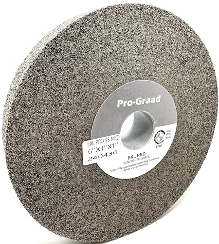 EXL PRO Deburring Wheel 6" x 1" x 1", 9S Medium, 50721 - style: 6" x 1" x 1" 9S Medium