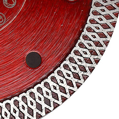 YIJING 4" Porcelain Blade Super Thin Diamond Saw Blade for Cutting Ceramic Porcelain Tile Granite Marble (4"-1pc) - size: 4"-1pc