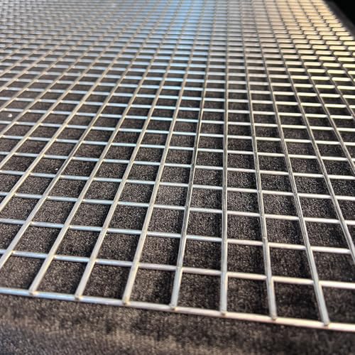 13Gauge Hole 3/4 inch 48"x24"Stainless Steel Hardware Cloth Delivered Flat|Strong Heavy Wire Fence Chicken Wire Fencing Metal Screen for Screen Door Mesh,Poultry Cage,Grill Mesh,Bird Netting,Pet Grate - size: 48"x24", style: 13Ga 3/4" Holes
