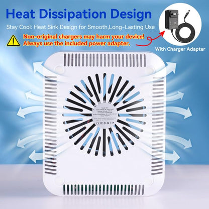Makartt Nail Dust Collector - 4200 RPM Adjustable Speed Digital Display - color: Larina Nail Dust Collector