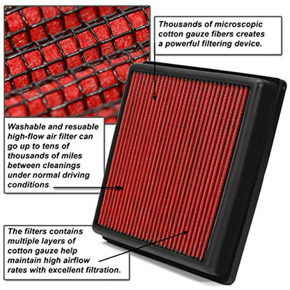 Auto Dynasty CA12289 Engine Air Filter For 18-25 Toyota Camry Sienna Lexus