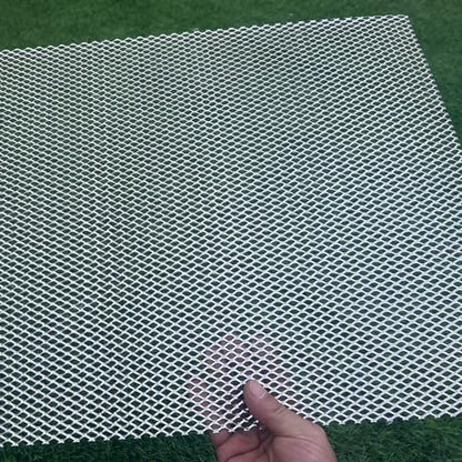 24"x16" Stainless Steel Expanded Metal 19 Gauge 0.2"x0.4" Holes Expanded & Perforated Sheets Metal Grate Screen/Fence Wire/Privacy Fence/Screen Door Mesh/Window Screen Mesh/Rodent - size: 24"x16", style: 19Gauge 0.2"x0.4" Holes
