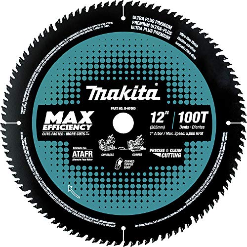 Makita B-67000 12" 100T Carbide-Tipped Max Efficiency Miter Saw Blade