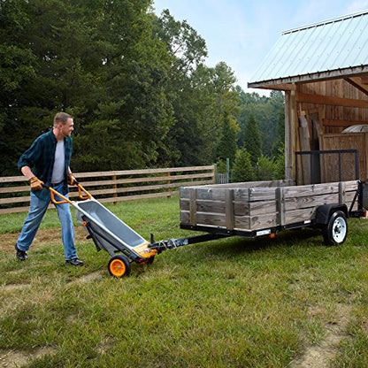 WORX Wheelbarrow Heavy Duty Dolly, 8-in-1 Aerocart Garden Cart, WG050 - size: Aerocart, style: Tools