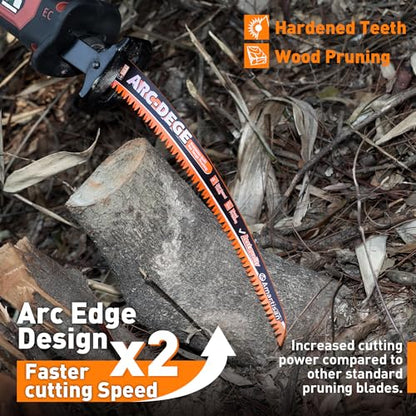 Amartisan 5-Piece Arc Edge Saw Blades - size: Arc Edge Wood Pruning Saw Blades (12 Inch)