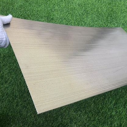 19 Gauge Perforated Metal Sheets 30"x15" Opening 22% Hole 1.5 mm 0.06 inch (About 1/16") Perforated Stainless Steel Sheet 304 Stainless Steel Mesh Screen Panel Decorati Mesh Plate - size: 30" X 15"
